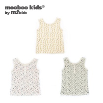 (MoobooKids) Small floral home-style vest