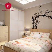 Red Apple Furniture Sliding Door Wardrobe Bedroom Double Door Stand Cabinet R921-1 5