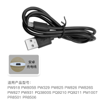 Pentium razor electric foot grinder power charging cable PW918 PR8501PQ9210PW826S