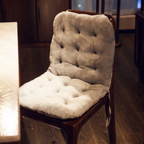 Cushion cushion integrated office sedentary chair seat butt dormitory student chair cushion thick cushion backrest seat cushion