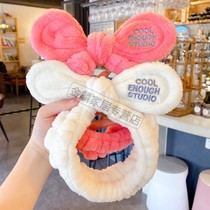 Net red 2021 New headband cute hairband female hair hoop summer cartoon hair mask special hair bundle