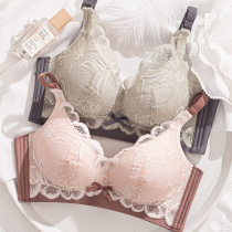 Underwear womens summer small breasts gather flat breasts are not empty cups without steel ring bras