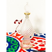 Spot Egyptian buyer shop Egyptian craftsman glass art handmade works threaded camel exotic fragrance bottle