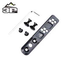 Wodson M300M600 tactical flashlight base KEYMOD system metal vertical bracket modified accessories