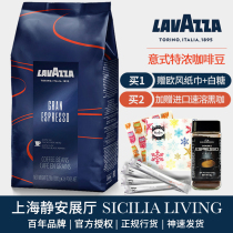 Licensed Italian import Lavazza Lavazza concentrated gran grand Le Visa coffee beans 1kg