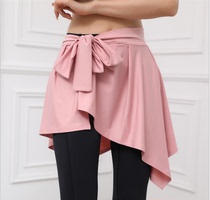 New womens hips thin strap a skirt yoga suit outside dance sports fitness skirt against light