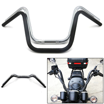 Motorcycle modification high-end Prince car Harley cruise Prince 22 25mm handlebar steering handlebar retro handlebar