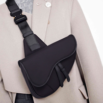 Nylon Saddle Pack Canvas Chest Bag Male Tide Card Single Shoulder Inclined Satchel Bag Men Type Oxford Cloth Backpack Casual Genders Bag