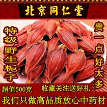 Tongrentang sulfur-free Gardenia special Gardenia tea wild yellow Gardenia mountain gardenia fruit Gardenia 500g soak water