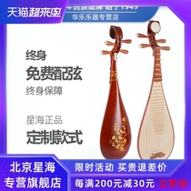 Xinghai Pipa musical instrument Professional performance pipa rosewood mahogany pipa adult beginner folk music examination piano