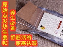 Original point ginger paste fever physiotherapy patch 10 bags 500 pieces for all ages to relieve shoulder pain waist