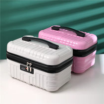 Cosmetic bag large capacity portable portable cosmetic case wash bag multifunctional cosmetics storage bag small luggage