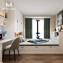 Marge tatami bed custom bay window small table storage multifunctional simple European study small bedroom tatami custom