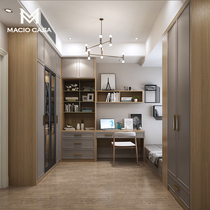 Marge bedroom tatami wardrobe combination customization modern simple study bookcase desk tatami one custom