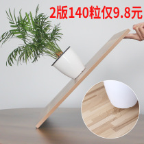 Dinggu 10 pieces of waterproof strong transparent double-sided adhesive incognito film wall decoration photo frame adhesive solid glue