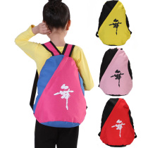 Childrens dance bag Oxford cloth storage bag Shoulder bag Girls practice ballet special bag Toddler dance bag
