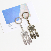 Japan and South Korea fashion dream small fresh dream catching net keychain bag pendant to couple lovers small gift jewelry 185