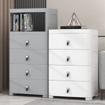Japanese-style bedside table Simple modern drawer storage cabinet Household combination bookshelf locker Bedroom bedside cabinet