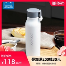 Lock lock lock Namu thermos cup female ins water cup stainless steel cold cup Fashion simple couple student male