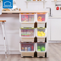 Lotbutton Stacked Stacked Storage Box Storage Box Tire Plastic Snacks Toys Large and Small INP98456