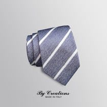 ByCreations Lite Mulberry Silk Silk Stripes Fashion Mens Business Formal Tie Gift Box Gift