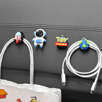 Car hook car with cute cartoon front row storage car small hook multi-functional car interior decoration supplies Daquan