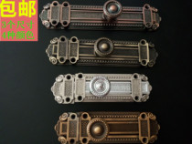 European-style latch Green bronze latch Antique door buckle Golden latch Door bolt Door and window latch anti -