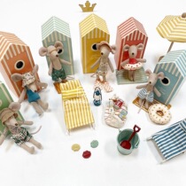 Dpa 2 1 new spot Danish maileg fairy tale rat paparazzi puppet seaside beach lighthouse