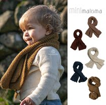 ▲21AW spot Danish minimalisma baby alpaca wool wild scarf soft and warm multi-color