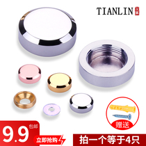 Mirror nail luxury glass decorative nail advertising nail bronze mirror nail acrylic decorative cap screw cover ugly cap