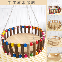 Pet Hammock Wooden Nest Small Darling Toy Bunny Rabbit house hamster Squirrel Nest Squirrel Nest Dragon Cat Dutch Pig Nest Supplies