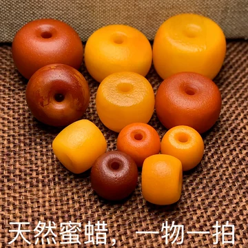天然蜜蠟老蜜蠟手珠(桶型12mm) (網路限定特價) 2023018-佛具用品百貨 