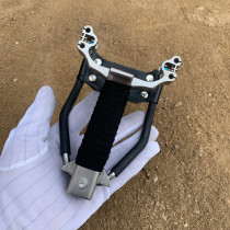 Card ball bow wrist tray bow heavy bow titanium alloy tc21 four-strand hell fire shooting fish slingshot archery table ghost axe bow