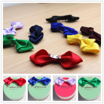  Childrens bow tie baby pin bow tie Childrens boy bow bow tie Korean version of the sharp angle jacquard tide accessories tide