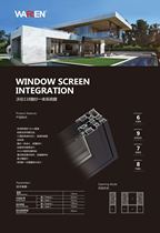 Warren 118 integrated window window composite three-cavity design unique drainage process to enhance water tightness