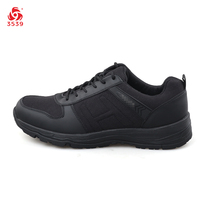 Jihua 3539 Training Shoes Mens Spring and Summer Lightweight Breathable New Training Shoes Black Wear-resistant Rubber Shoes Running Shoes