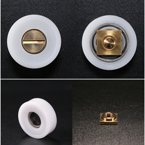 Aluminum alloy screen wheel push-pull screen door screen pulley old-fashioned u-rail roller European style Sand Gate window wheel accessories