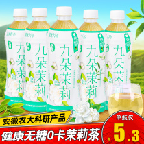 Huang Date tea nine jasmine tea corn beard drink 0 Sugar 0 card 0 fat sugar free tea 500ml * 15 bottles whole box