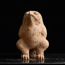 Animal-shaped pottery antique pottery sand pottery bird-shaped Dawenkou cultural pottery Chinese ornaments and crafts