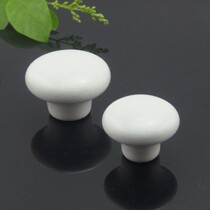Germany Hongying White Ceramic Handle Garden Round Particle Cabinet Kitchen Drawer Shoe Cabinet Wardrobe Door Handle