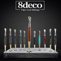 VR cigarette 8deco Pipe pressure rod tool accessories Three-in-one cigarette knife carbon repair needle legend series