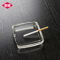 Smart window small crystal glass ashtray European home living room office car light luxury ins custom logo