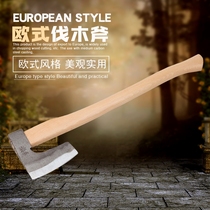 Logging axe camp axe camping axe chopping wood axe sickle axe European axe tomahawk axe