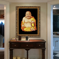Cross stitch Buddha statue Buddha series 2021 New embroidery living room thread embroidery 2020 Maitreya small piece figure handmade painting