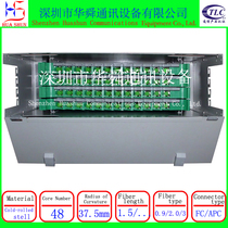 Full with 48-core FC APC fiber optic distribution frame ODF frame radio and television ODF sub-frame splicing sub-frame Shenzhen manufacturers
