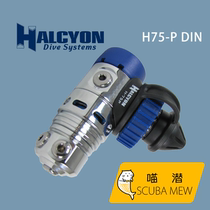 Halcyon H75-P 1st stage regulator diving breathing regulator first-class head din head