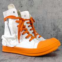 Rric Owees high help shoes mens wallet cloth bag new 20ss milky heightening thick underfloor shoes ro short boot shoes woman