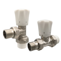 Radiator temperature control valve copper valve straight valve PPR angle valve 4 minutes 6 minutes 1 inch floor heating pipe manual control valve