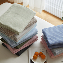 Pure cotton knitted cotton bed hat single piece solid color single double bed sheet naked sleeps cotton cotton plain single bed hat