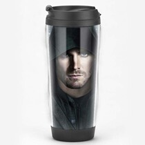 American drama gifts Arrow Green Arrow peripheral souvenirs Film and television custom coffee cup Accompanying cup Peripheral water cup